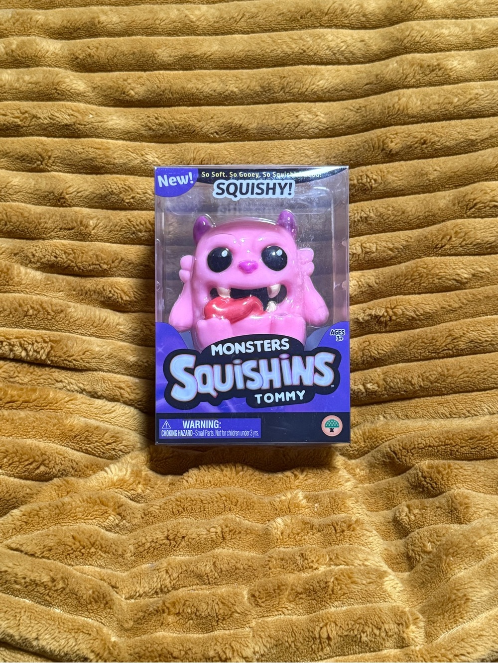 Monsters Tommy Pink Squishy Toy